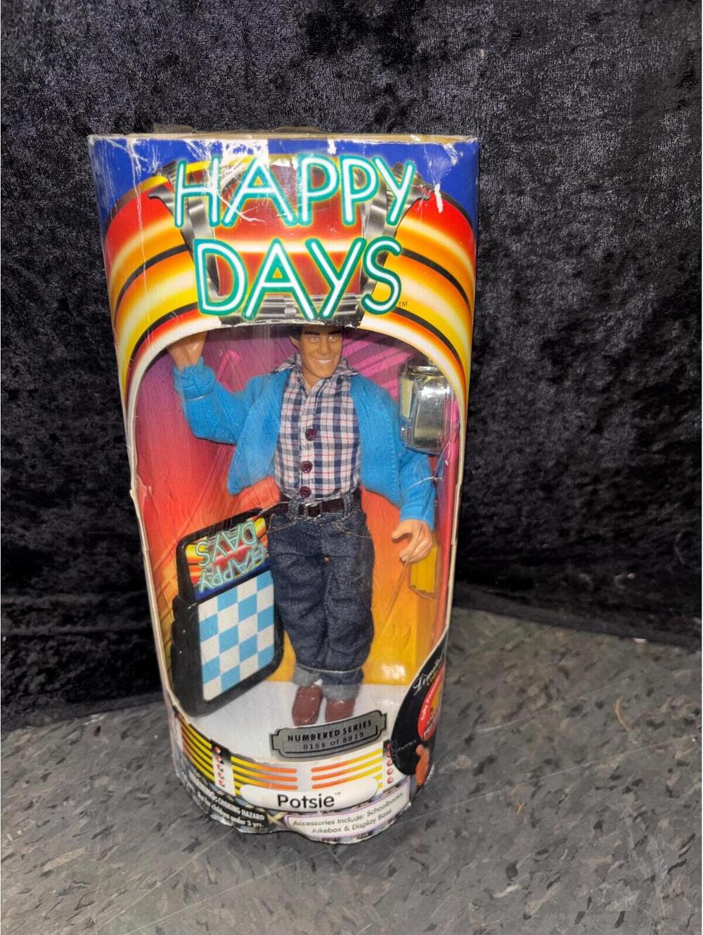 Happy Days Potsie Action Figure NIB